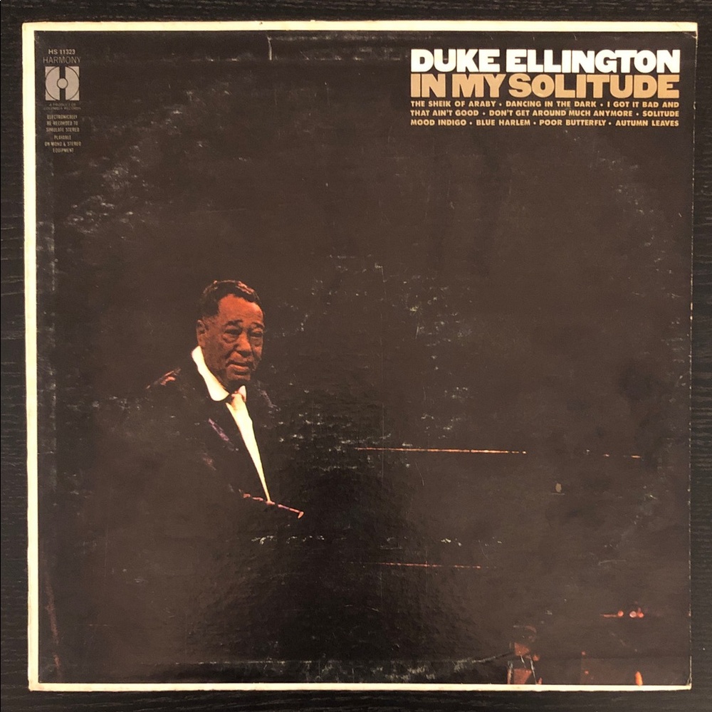 Duke Ellington Vinyl Lp Record Album In My Solitude